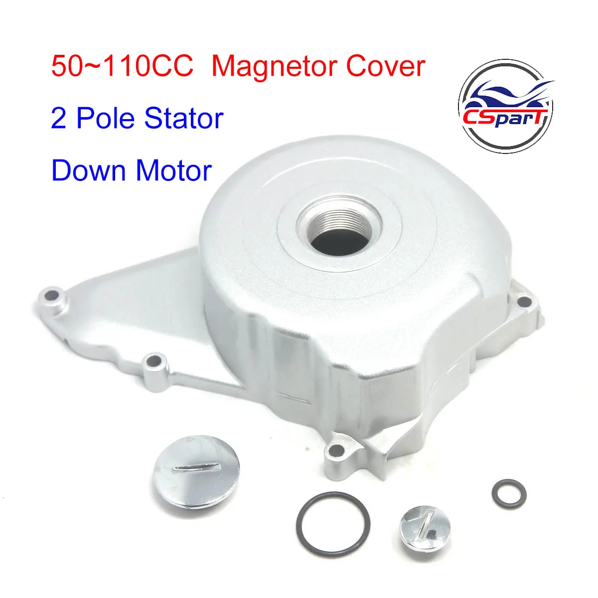 2 6 Pole Down Up Engine Magnetor Side Cover 50CC 70CC 90CC 110CC 125CC Taotao ZongShen Lifan Dirt Bikes Pit Bike Parts ATV Quad