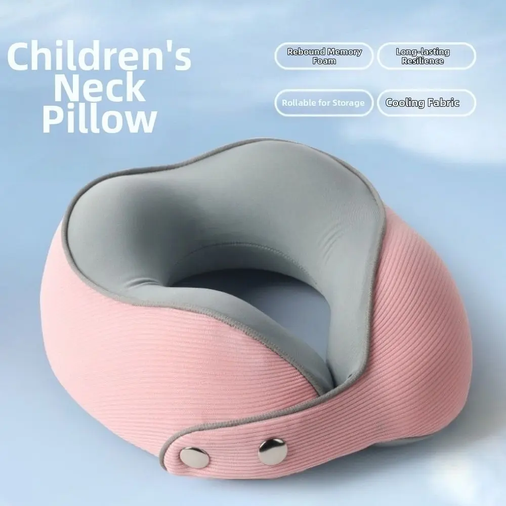 

Portable Neck Pillow Multi-functional U-shaped Design Travel Pillow Comfort Support Soft Material U Shape Pillow Nap Time