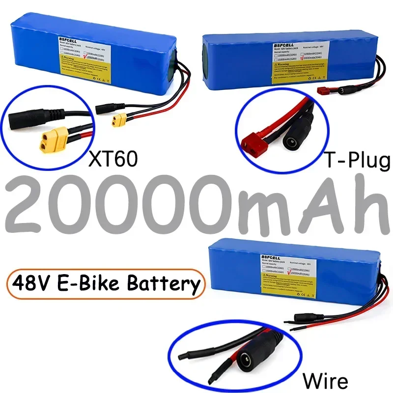 New Style 48V Lithium Battery 48V E-bike Battery, Ebike Battery 10Ah/12Ah/15Ah/20Ah With BMS For Ebike Battery