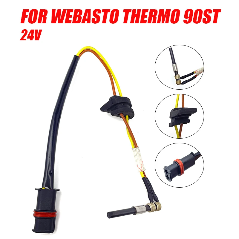 24V For Webasto Thermo 90ST Ceramic Glow Plug Candles Heater Kits Diesel Parking Heater Accessories