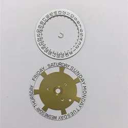 Week Day Wheel Date Disc for 2836 2846 2834-2 Movement Calendar Disk Watch Movement Repair Part