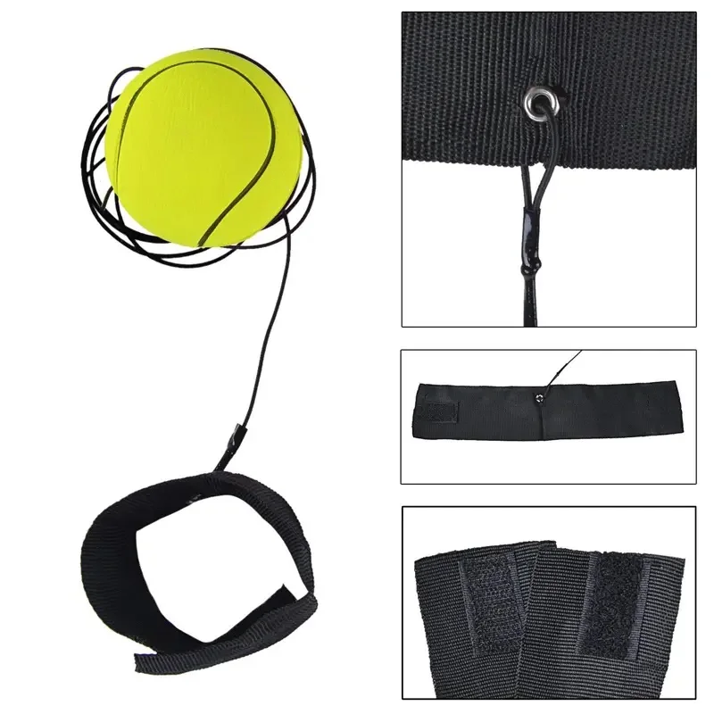 ฟองน้ํายางข้อมือStrengthการฝึกอบรมPitching Perfectโยนของเล่นลูกเชือกไนลอนกีฬาเด็กแบบพกพาเทรนเนอร์กลางแจ้ง