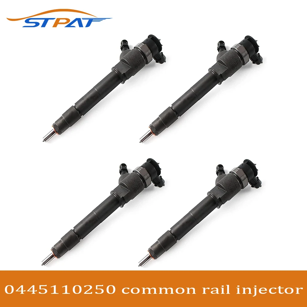 STPAT Diesel EFI Injector 0445110250 New Common Rail Injector for Ranger BT-50 WLAA13H50 WLAA-13-H50 0445 110 249