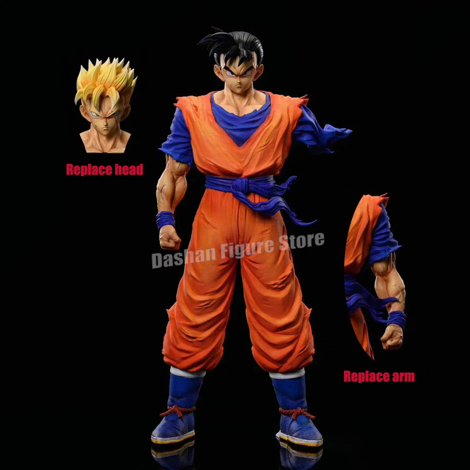 

Anime Dragon Ball Z Figure Future Gohan Action Figures Statue 28cm PVC Brokeback Super Saiyan Son Gohan Figurine Model Toys Gift