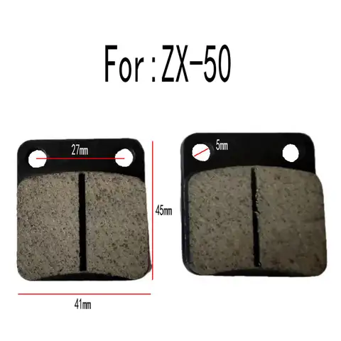 Motorcycle Front Brake Caliper Pads For Honda 2 Stroke Scooter DIO 34 35 ZX50 AF34 17205 GLB 000 YAMAHA YFZ350 Banshee 350 90-06