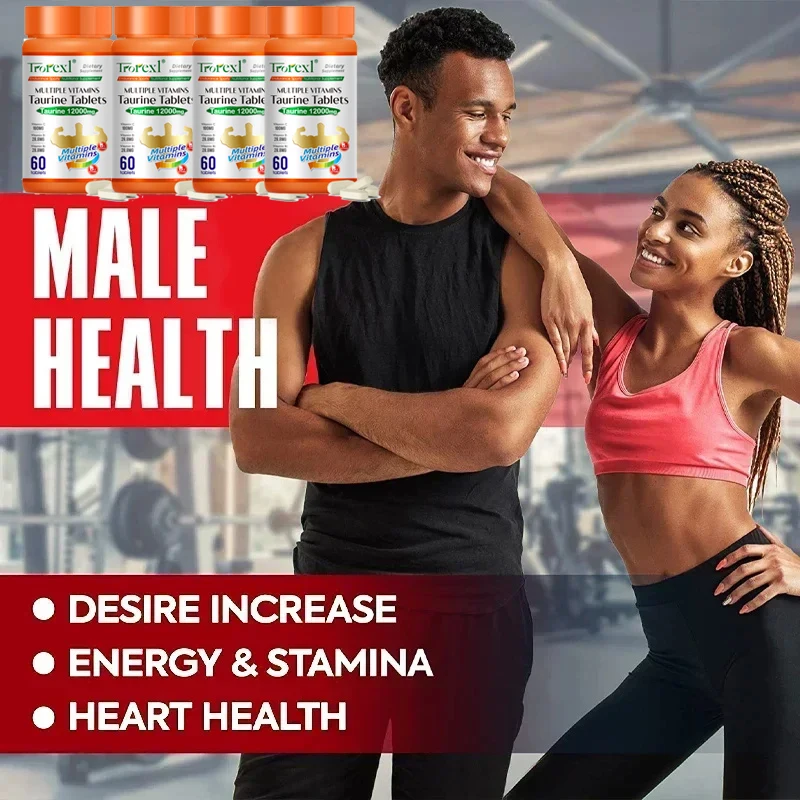 Multi Vitamin Taurine Tablets - Booster for Men