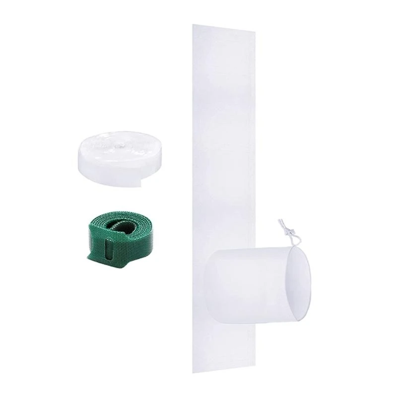 Portable Air Conditioner Window Vent Set Sliding Seal Accessory for Mobile and Dryer Adjustable Length Designs N2UD