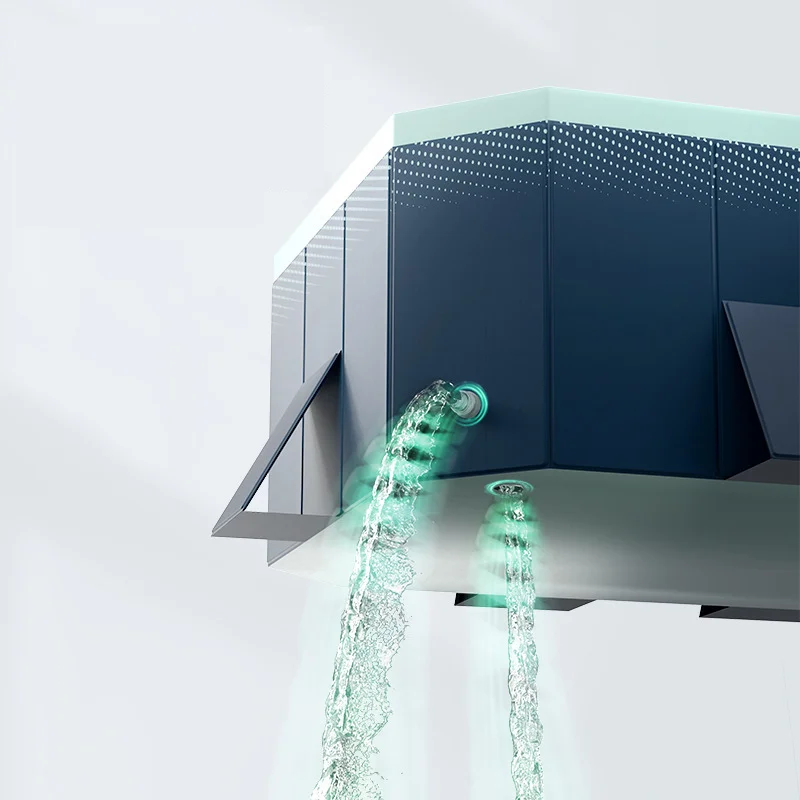 Piscina gonfiabile senza installazione Piscina per giochi d'acqua Piscina da bagno pieghevole resistente all'usura addensata Piscina grande all'aperto