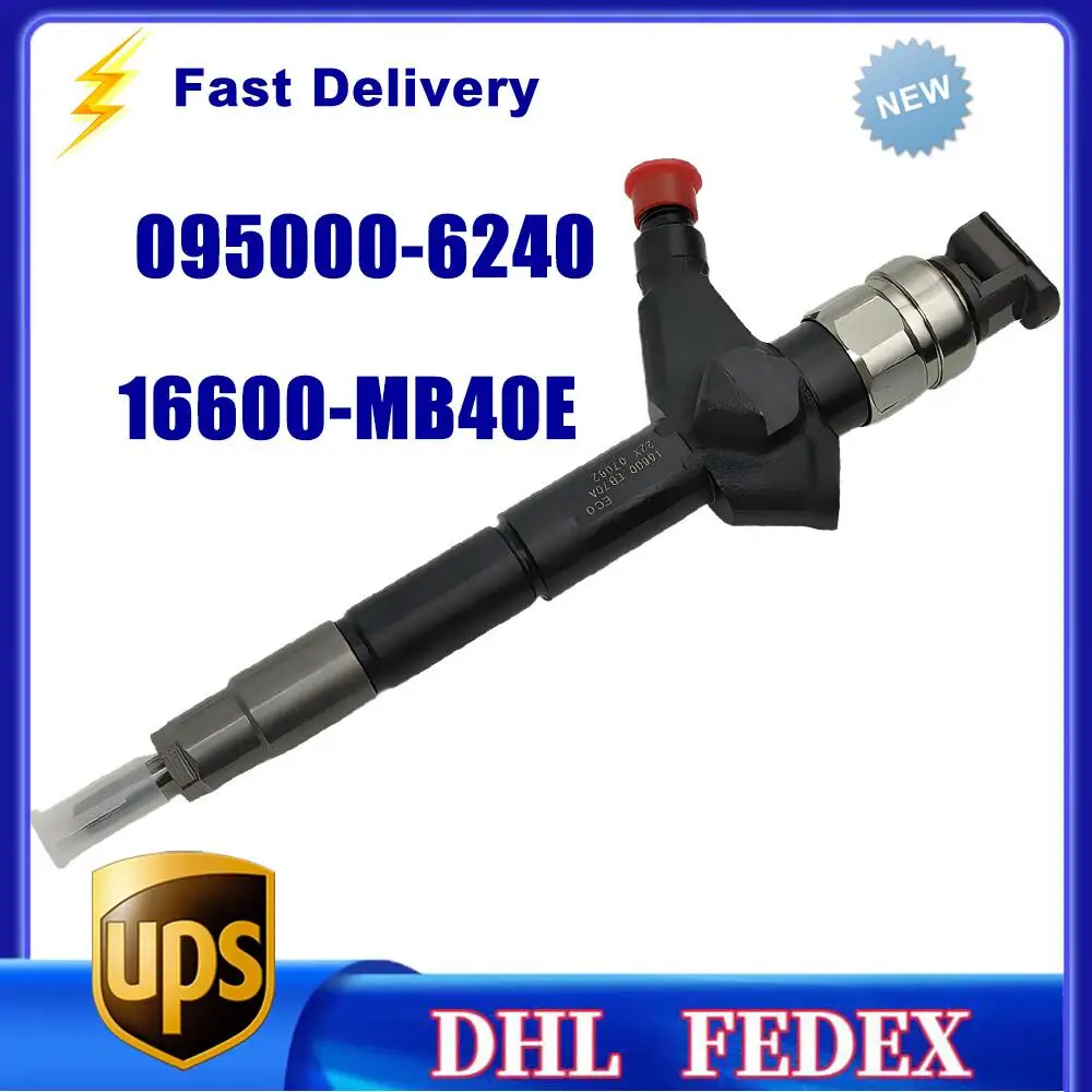 16600-MB40E 095000-6240 JUEGO DE INJECTORES DIESEL para NISSAN YD25 16600-VM00D