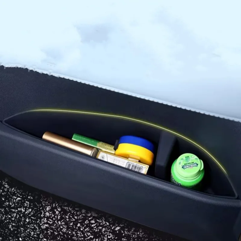 For BYD Leopard 5 2023-2024 Car Styling Door Storage Box Silicone Mat Door Slot Storage Protective Mat Auto Interior Accessries