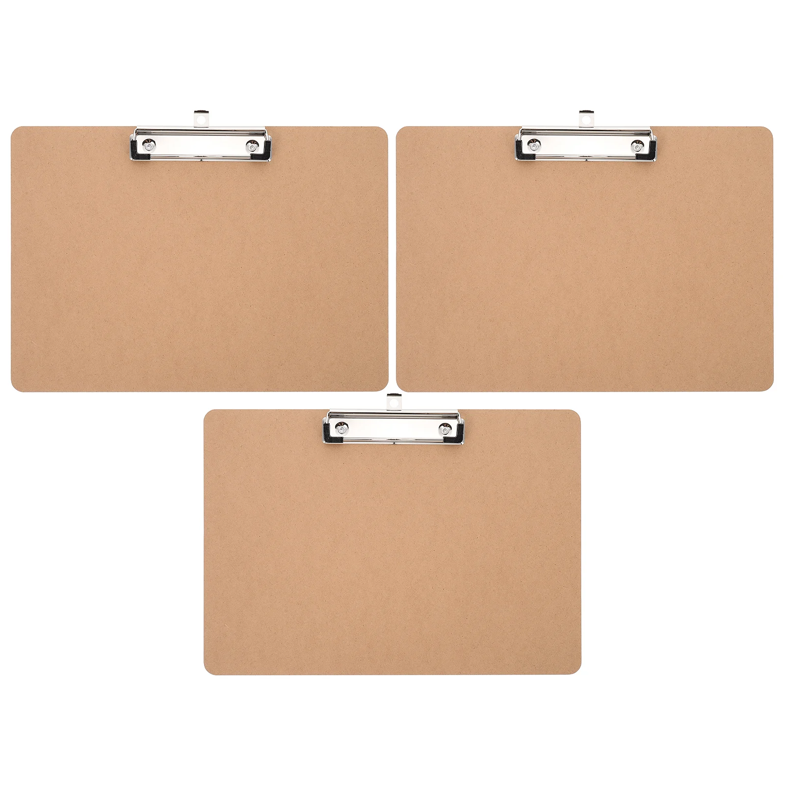 

3pcs Portable Writing Pad Clipboards for Nursing School Office Multi-Functional File Folder Creative Design Light Small