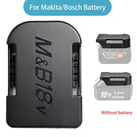 Battery Storage Battery Case Battery Holder Electric Power Tool Holder Bracket for Bosch 18V for Makita 18V Devices