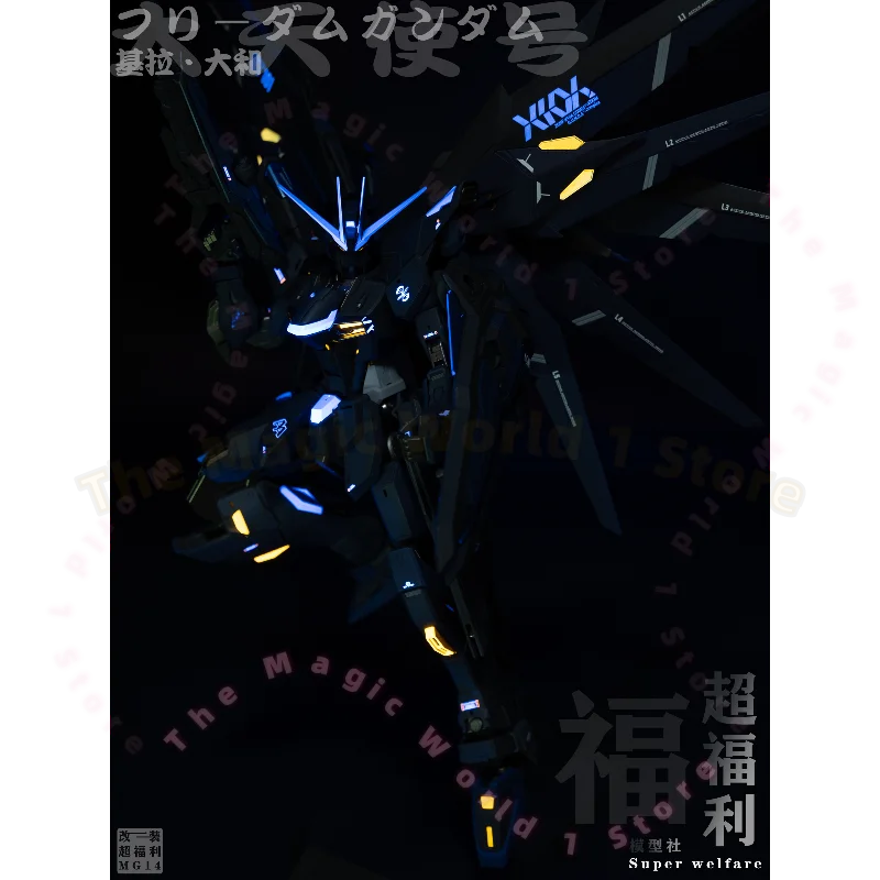 جاندام المنتج النهائي بانداي موديل MG Free 2.0 Gundam نموذج تغيير اللون أسود فينيكس OEM عمل فني مخصص