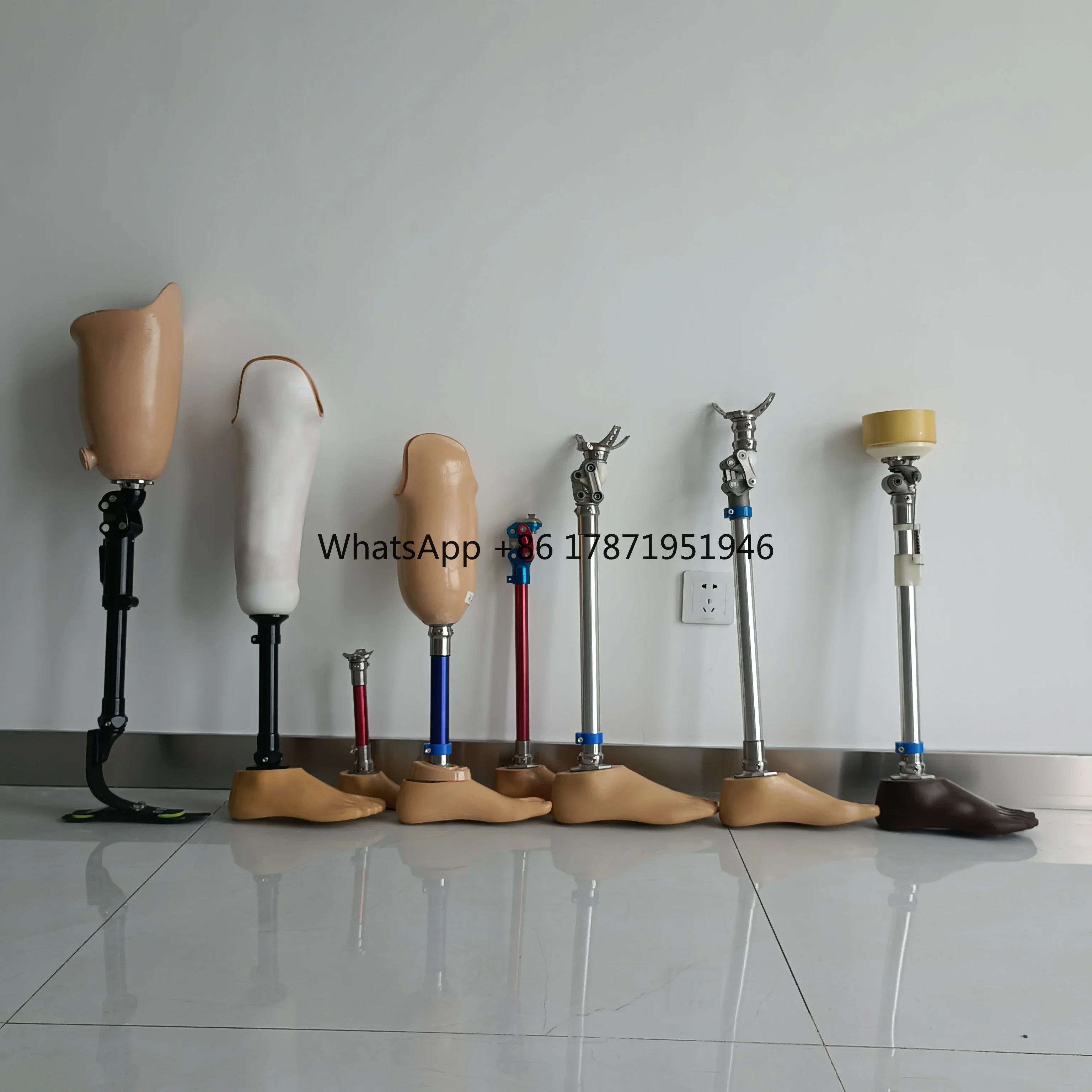 orthotic knee ankle foot  Artificial limbs leg implant prosthesis for People with disabilities prosthetic leg