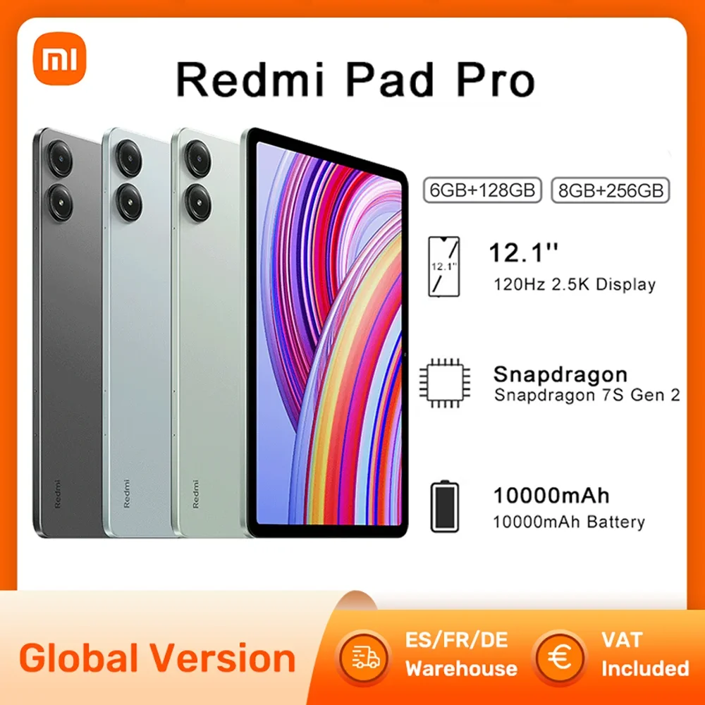 Xiaomi Redmi Pad Pro Tablet Global Version 120Hz 12.1