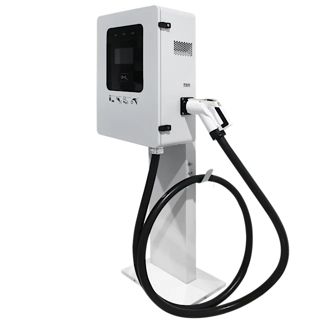 Cargador de CC de un solo enchufe ev, 30kW, 40kW, CC 40/60kW, Cargador eléctrico CCS GBT