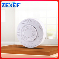 ZEXEF Tuya Zigbee/WiFi Air Quality Sensor Smart Air Box CO2 Meter Formaldehyde VOC Temperature Humidity Sensor Via Alexa Google