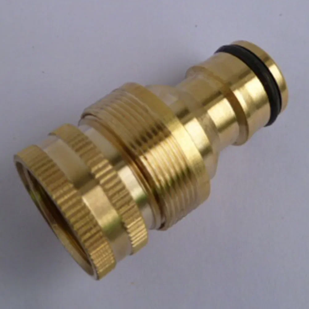Basin Connector Brass Water Pipe Adapter Basin Fitting for Kitchen Faucet Thread Connector Convenient Installation