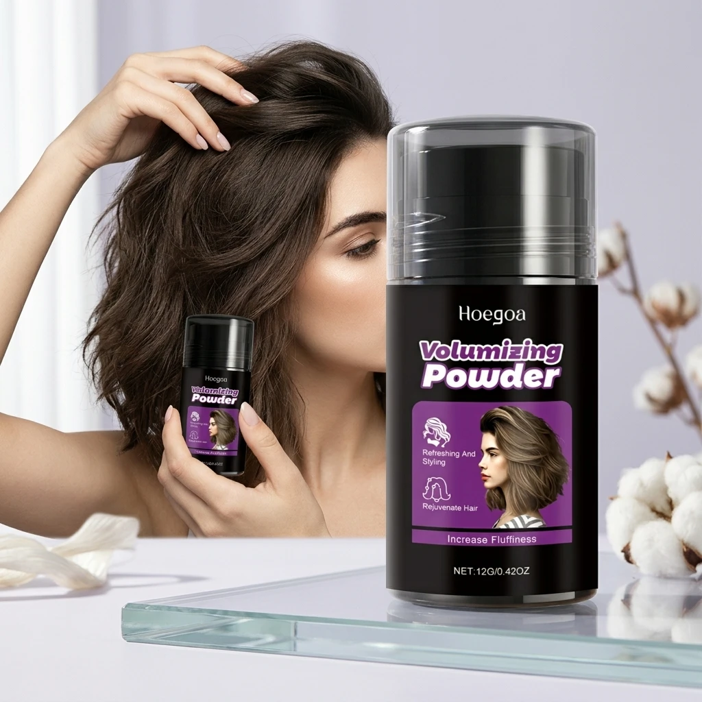 Volumizing Styling Powder Absorb Oil Improve Collapse Hair Increase Roots Fluffiness No White Residue Thickening Matte Modeling