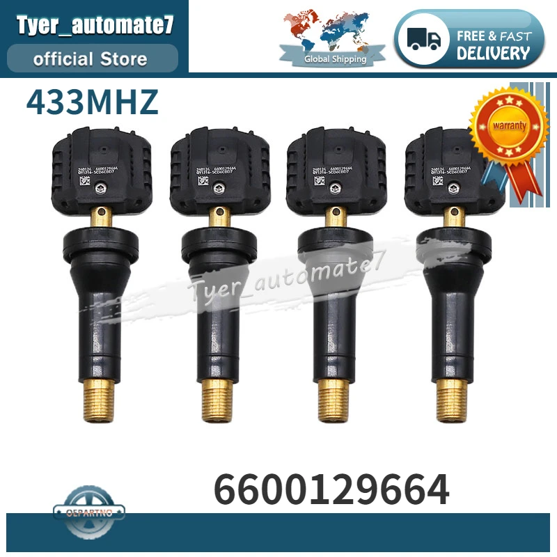 

Tire Pressure Monitoring System Sensor 433MHz TPMS 6600129664 For Geely Atlas Pro BelGee Coolray Okavango L