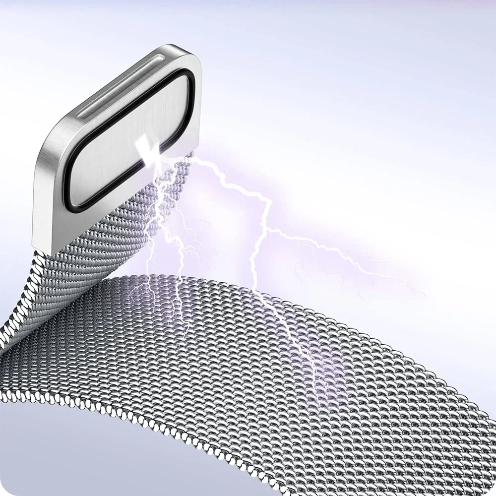 Milanese Loop Band para Samsung Galaxy Watch, pulseira clássica, sem lacunas, 6, 4, 5 pro, 44mm, 40mm, 20mm, 43mm, 47mm