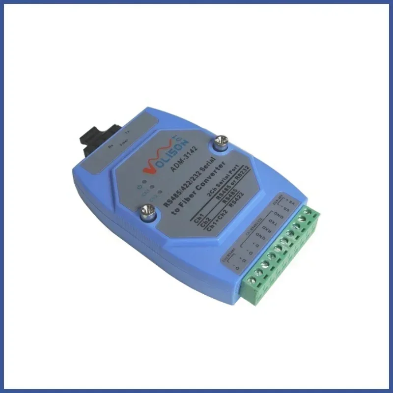 

ADM-3142 RS-485/422/232 3-in-1 serial fiber converter two-way data optical transceiver 485 to fiber transceiver sc dual fiber
