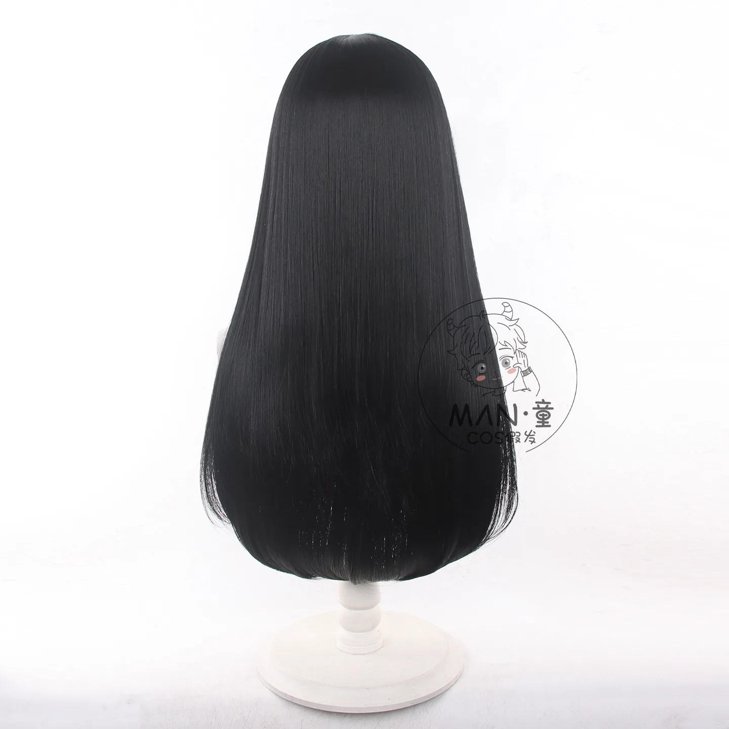 The Magical Girl's Witch Trial Nikaido Hiro Cosplay Wig Black Long Straight Hair Halloween