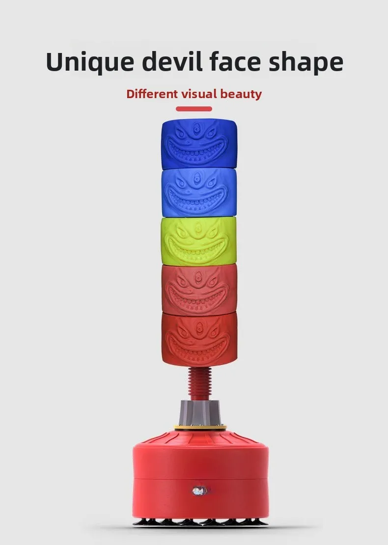 Farbe Silikon Boxen Sandsack vertikale Becher Haushalt Sandsack Sanda Trainingsausrüstung