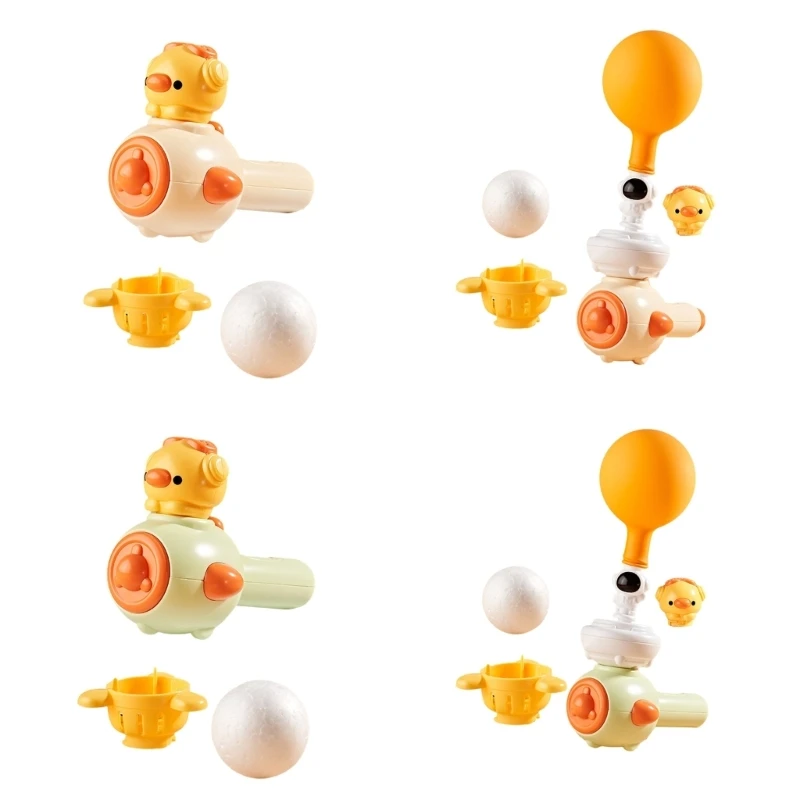 Kids Cartoon Blowing Game Balls Toy Breathing Control Floating Balls Toy for Boy Girl Sensory Development Toy for Child