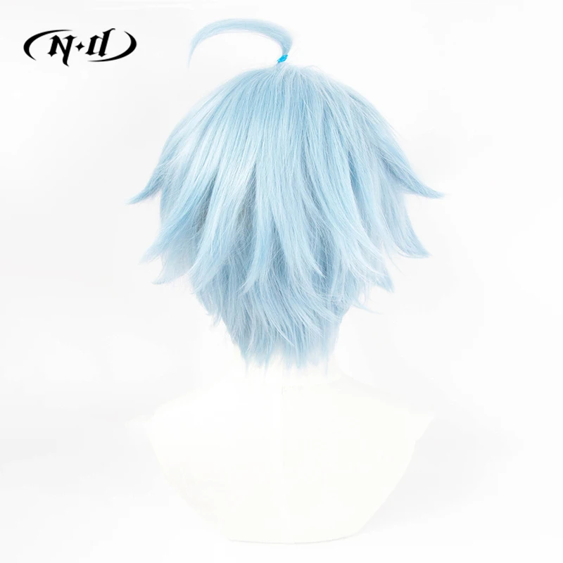 ND Chongyun Cosplay Wigs Hairpiece Genshin Impact Cosplay Hair Wigs Heat Resistant for Comic Con Coser Costume Theme Game Party
