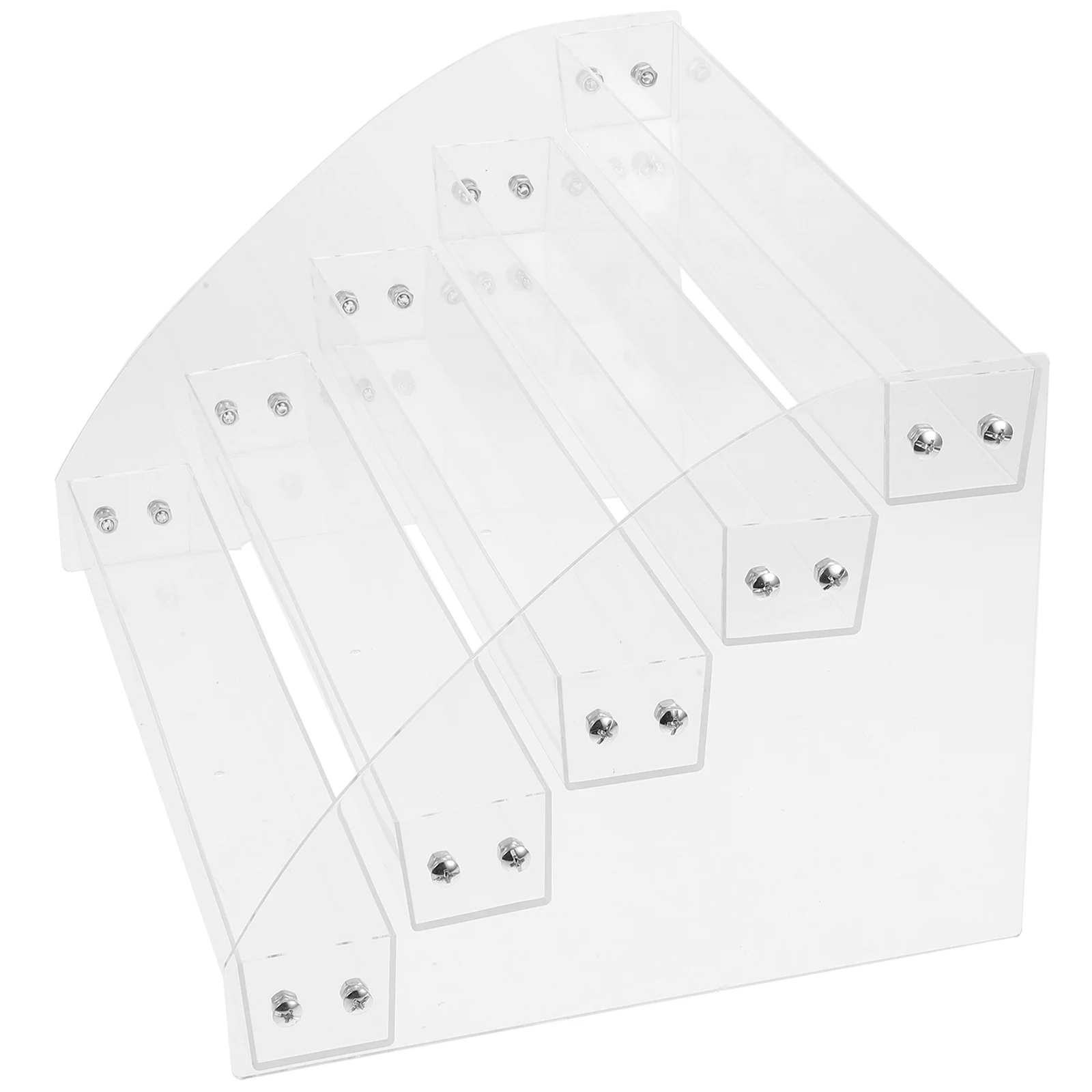 

Acrylic Display Stand Clear Desktop Rack Brochure Holder Retail Office File Stand Decorative Shelf Ticket Poster Greeting Card