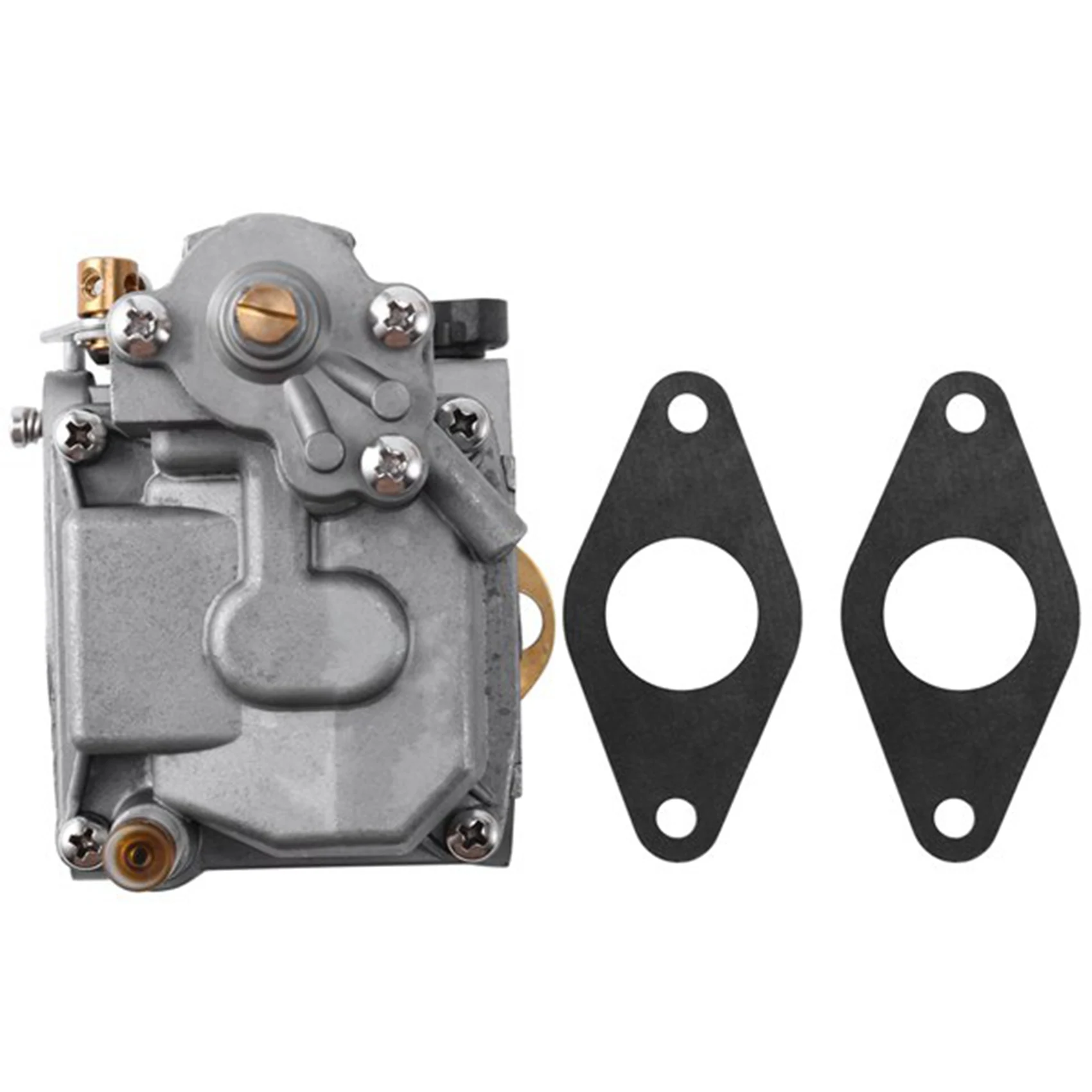 Outboard Motors Carburetor Assy with Gasket for Yamaha 15HP 4 Stroke 2006 & Up 66M-14301-12-00 66M-14301-11