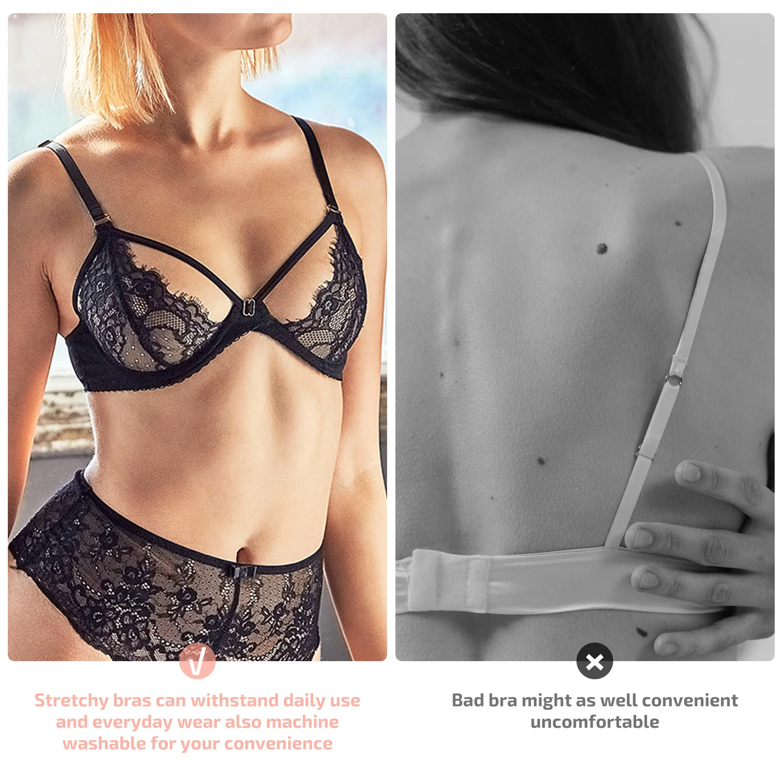 

20Pcs Women Bra Extension Buckles 3 Rows 1 Hook Elastic Extender for Loose Fit Underwire Support Accessory Bra Simple Buttons