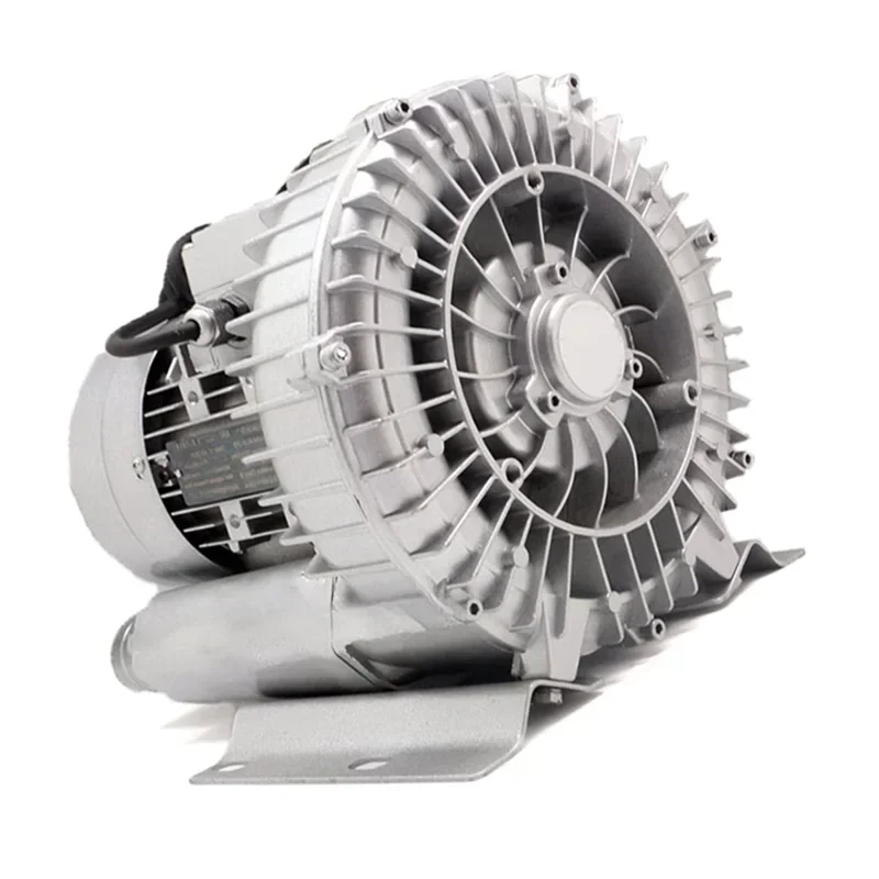 High Pressure Ring Blower 120W 220V 50Hz Single Phase Aquaculture Farm Air Blower Outdoor Blowing and Sucking Industrial Blowers