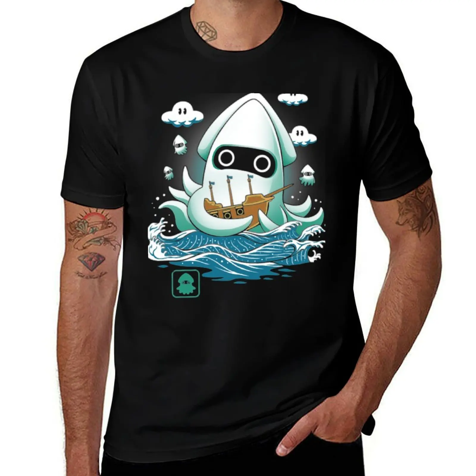Blooper kaiju T-Shirt All Match Basic Short Sleeve Top T-Shirt