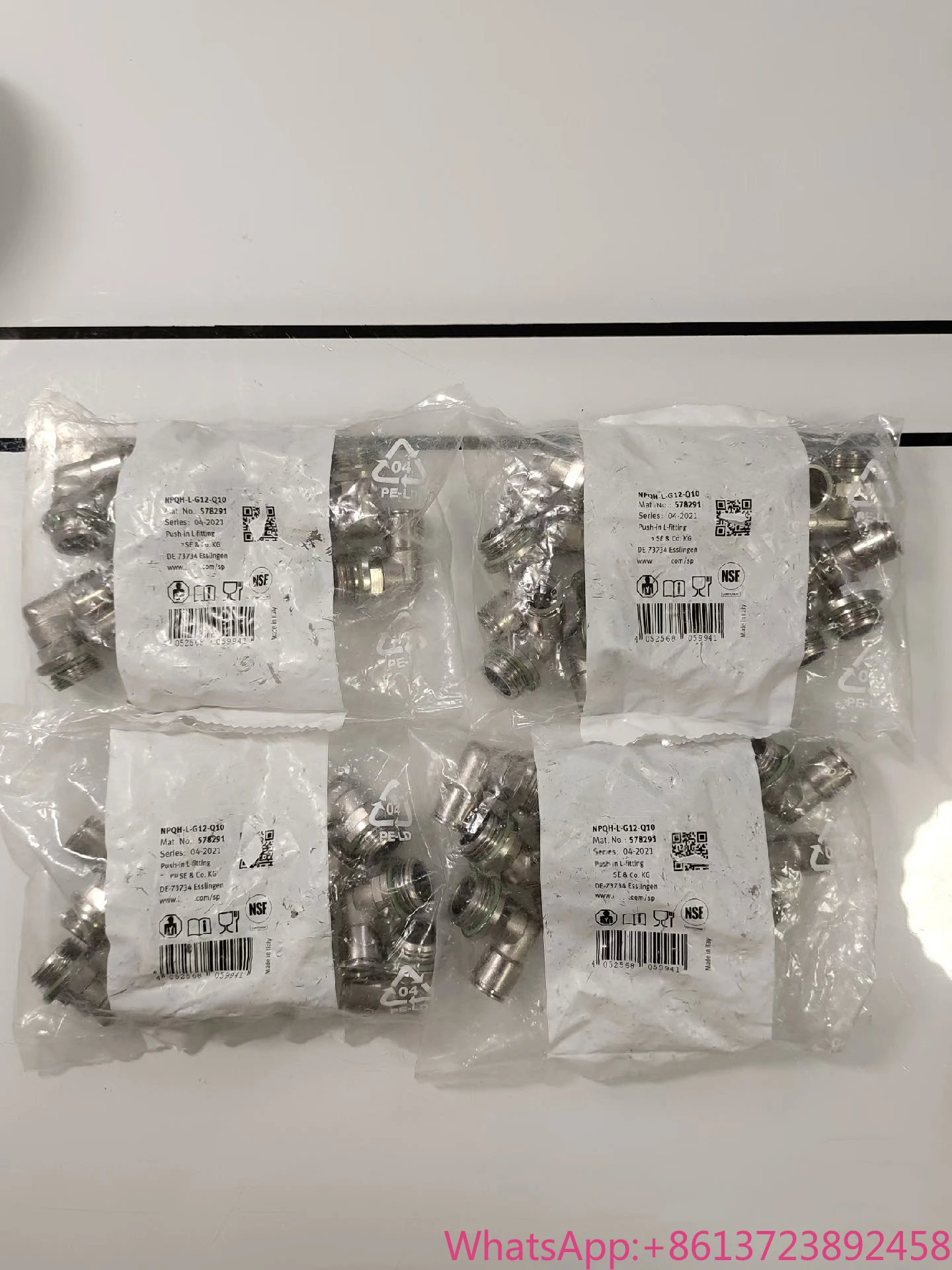 

10pcs Brand New NPQH-L-G12-Q12-P10 578292 NPQH-L-G12-Q10-P10 578291 NPQH-L-G12-Q14-P10 578293