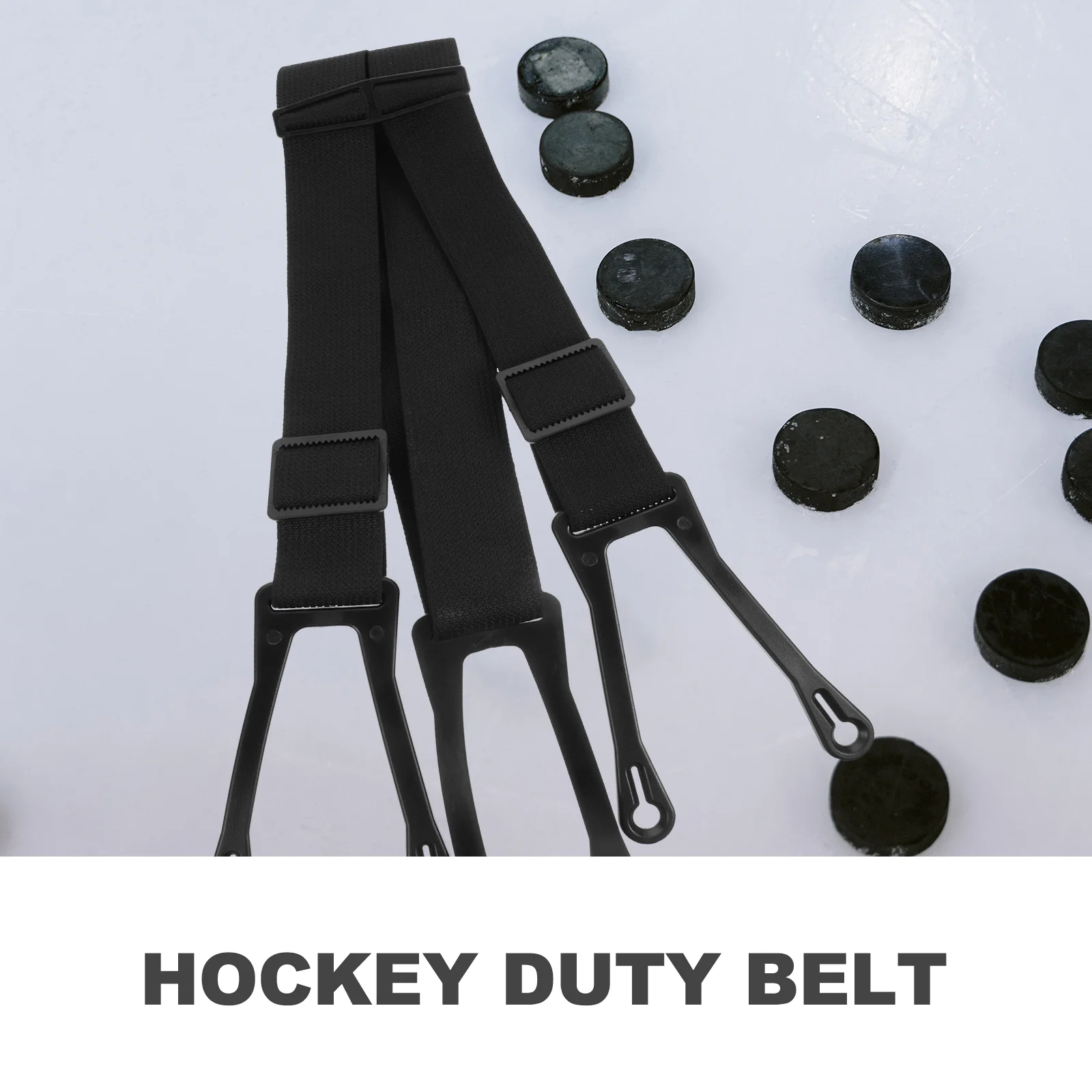 Ice Hockey Drop Strap Anti-slid Belt Suspender Leashes Protective Elastic Suspenders Pants Pvc Child