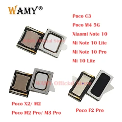 2Pcs WAMY New Earphone Earpiece Top Ear Speaker Replacement For Xiaomi Mi Note 10 Lite Pro PocoPhone Poco X2 M2 M3 F2 Pro