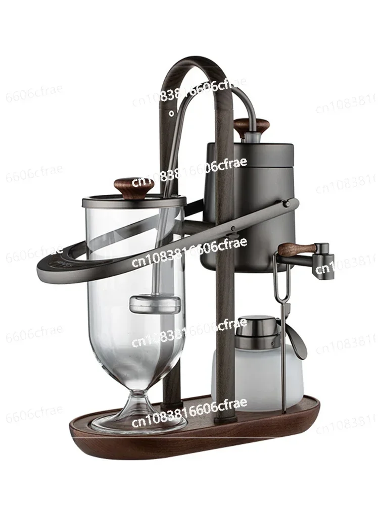 Pot Alcohol Lamp Siphon Coffee Maker European Semi-automatic Coffee Machine Set