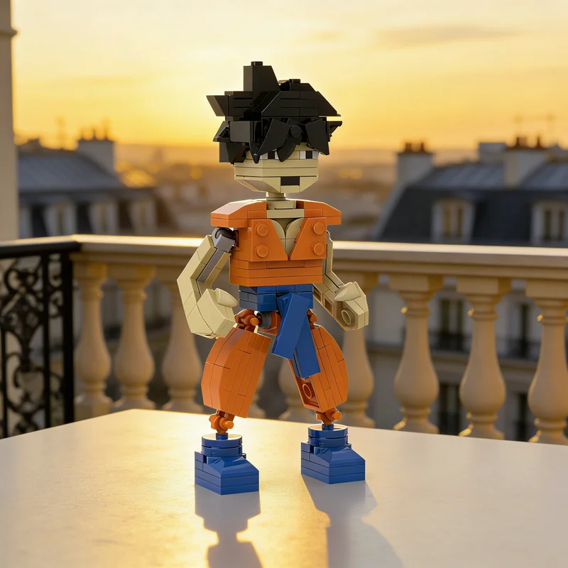 

176pcs MOC Creator Son Goku Model Building Blocks Construction Assemble DIY Creative Idea Toy Brick Christmas Gifts Education