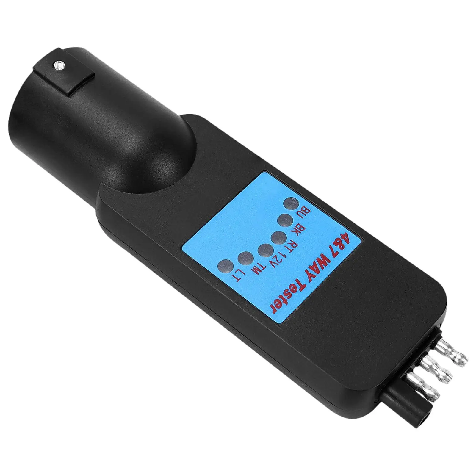 

Trailer Light Tester 7 Way Trailer Adapter Socket 4 Pin for Boat RV Pickup