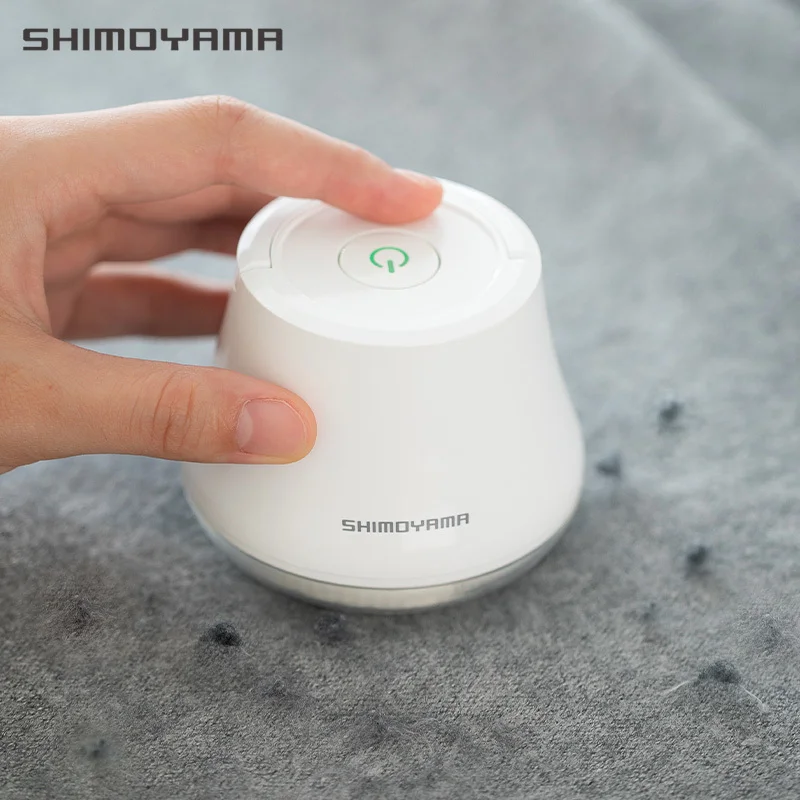 

SHIMOYAMA Lint Remover for Clothes Rechargeable Hair Ball Trimmer Household Clothes Shaver Fabric Portable Lint Fluff Cleaning