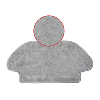 UN-6Pcs Mop Cloth Mop Cloth Parts For Xiaomi Robot Vacuum-Mop P STYTJ02YM Robot Vacuum Cleaner Replacement Parts
