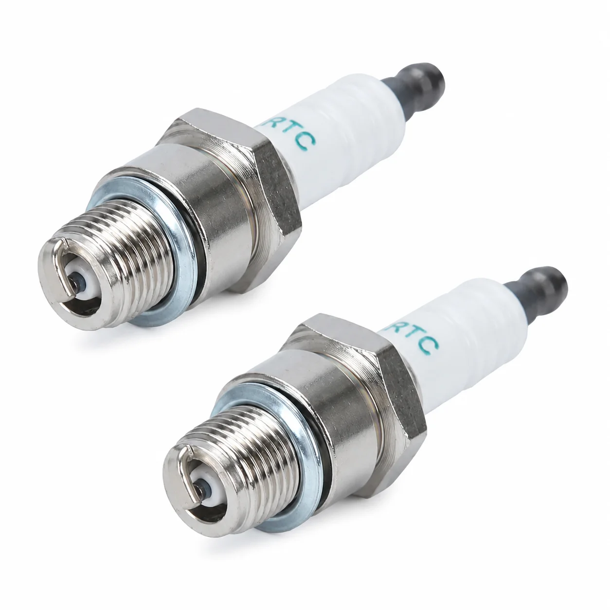 2 шт. Свечи зажигания, аналог NGK BPR6HS, Torch E6RTC, E7RTC, Stens 130-847, Toro 119-1961, Suzuki 09482-00141, 09482-00229, 09482-00281