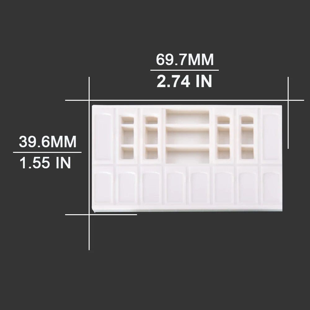 プラスチック製のミニチュアデスクセット,1:50スケール,日曜大工のモデル,建築キットのおもちゃ,日曜大工のレイアウトギフト用