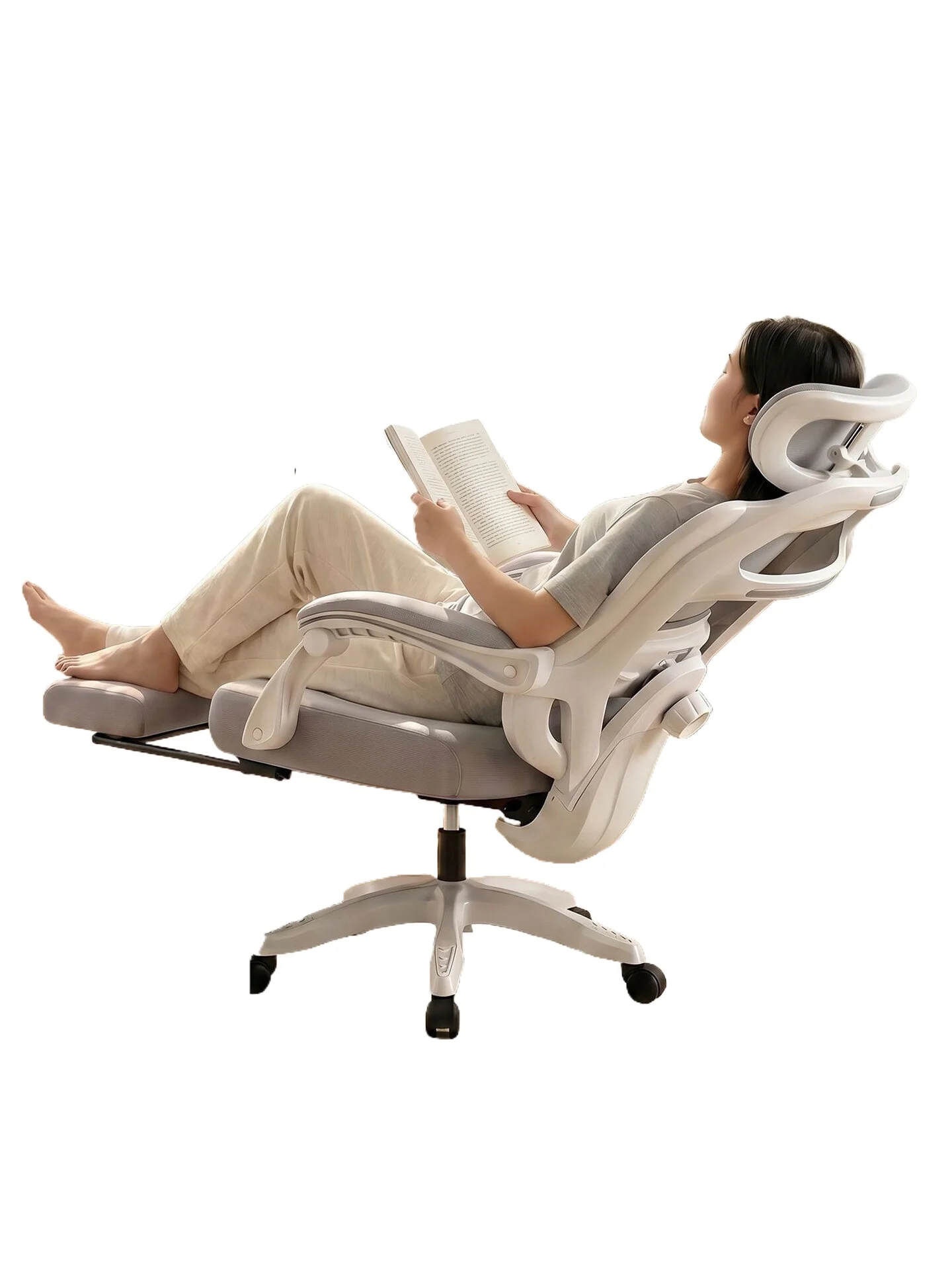Ergonomic Office Chair High Back Mesh Computer Desk Chair with Lumbar Support Reclining