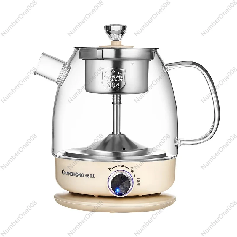 

1L Black Maker Glass Electric Kettle Pu'er Steamed Automatic Thermal Insulation Tea Kettle 4 gear Temperature Adjust