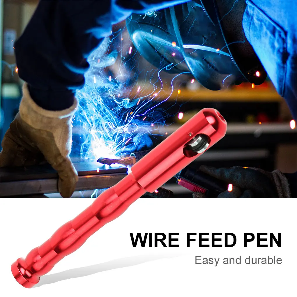 

TIG Welding Wire Feeding Pen Hand Held Non-slip Rod Holder Pencil Indoor Workshop Solid Color Filler for 1.0-3.2mm Wires