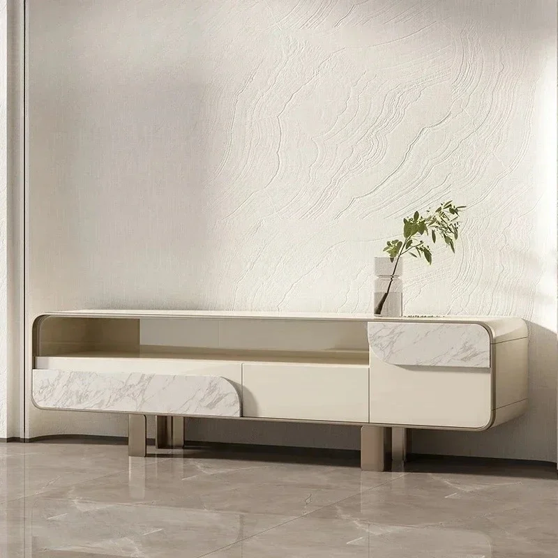 

Q скандинавский мраморный шкаф для телевизора, журнальный столик, комбинированный напольный шкаф для гостиной, спальни