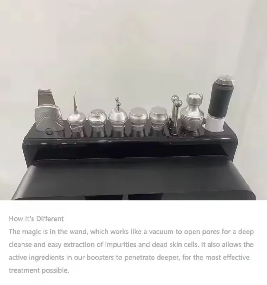 البيع الأصلي H2O2 التنظيف العميق أكوا قشر الوجه للبيو مايكرو الأكسجين الوجه شد الوجه الماس Dermo Brassion